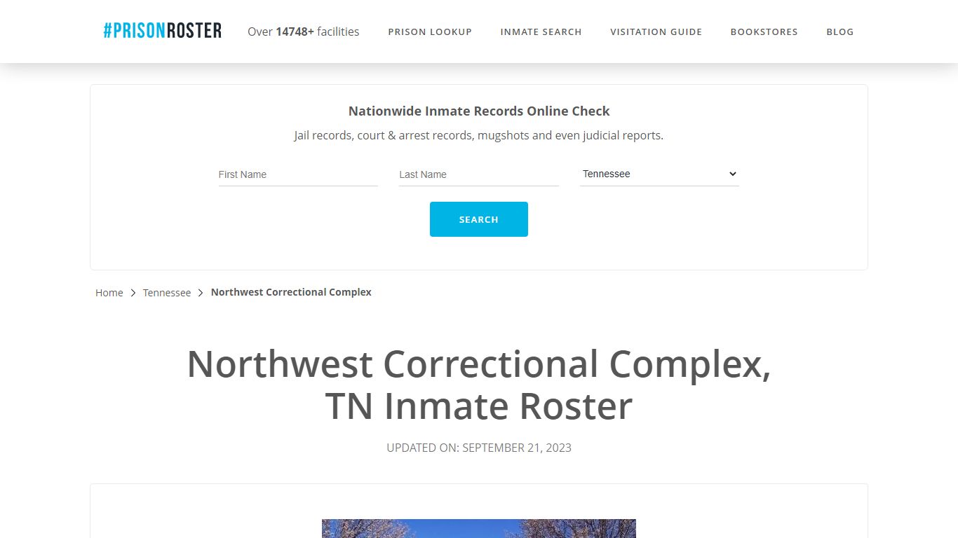 Northwest Correctional Complex, TN Inmate Roster - Prisonroster